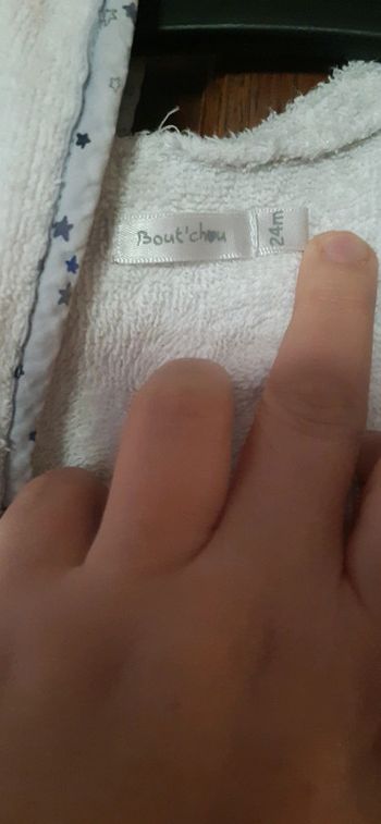 Sortie de bain 2 ans boutchou