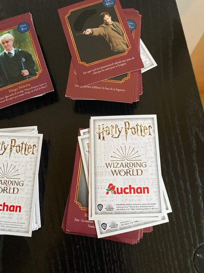Lot cartes Harry Potter - photo numéro 2