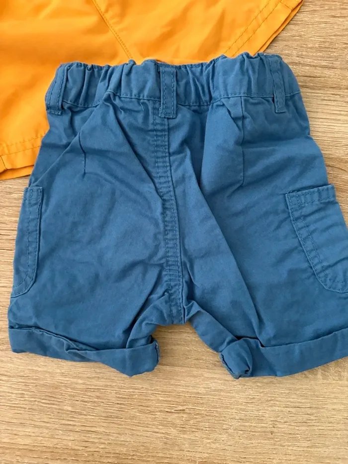 Lot 2 shorts bébé - photo numéro 3