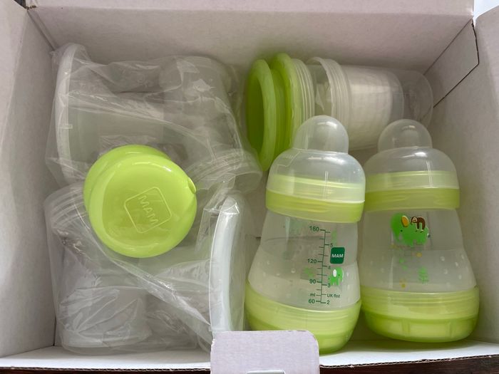 Double Tire lait électrique Mam + pompe manuelle - photo numéro 6