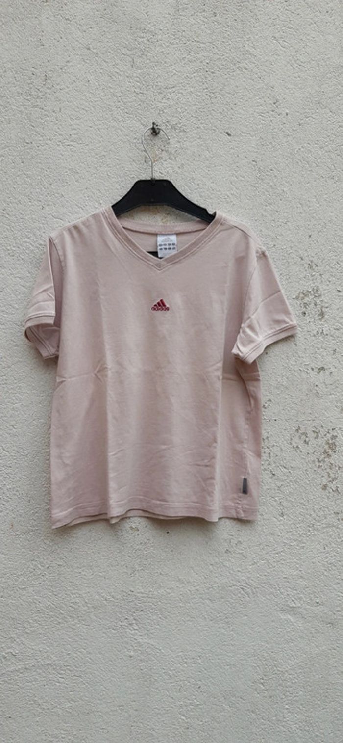 Tee-shirt Adidas rose pale adidas Beebs by Kiabi