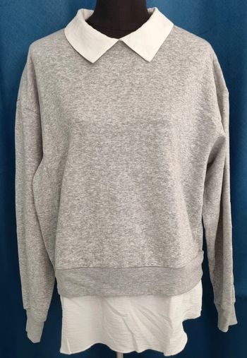 Sweat chemise oversize
