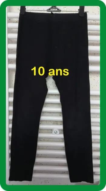 Legging noir Kiabi Taille 10 ans