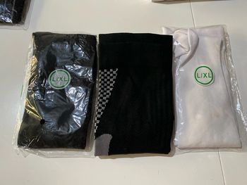 3 paires de chaussettes noir contentions taille L/xl