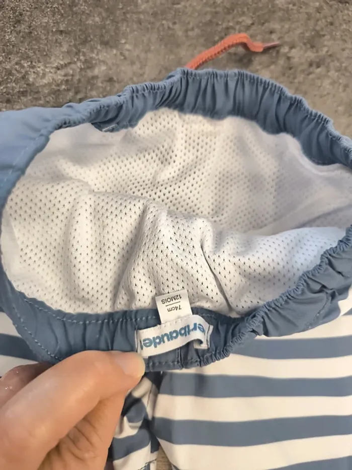 Short de piscine garçon 12 mois Vertbaudet - photo numéro 7
