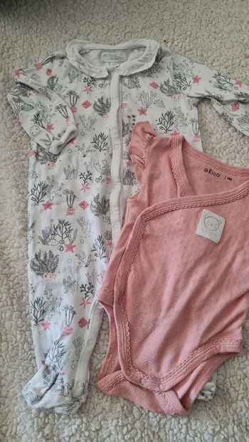 Lot pyjama + body
