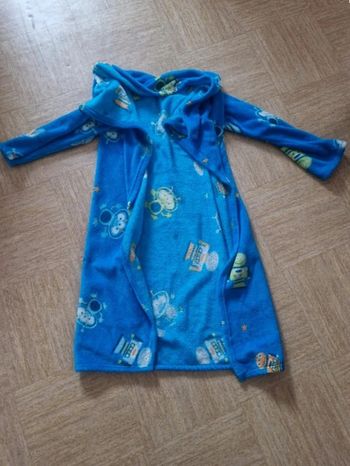 🩵Peignoir plaid 8 ans