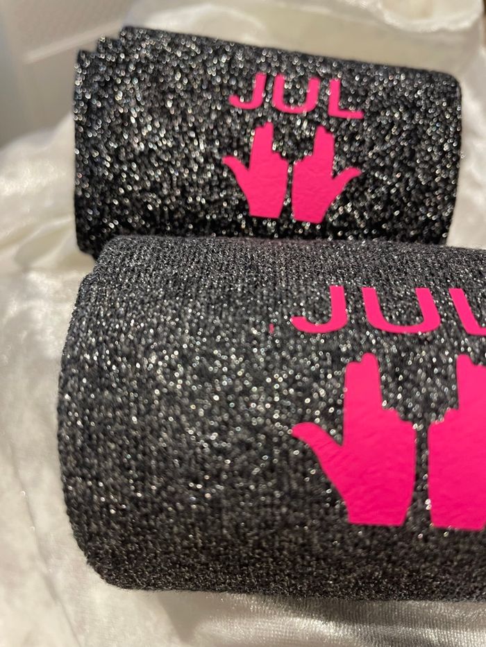 Pack 2 paires de chaussettes jul à paillettes