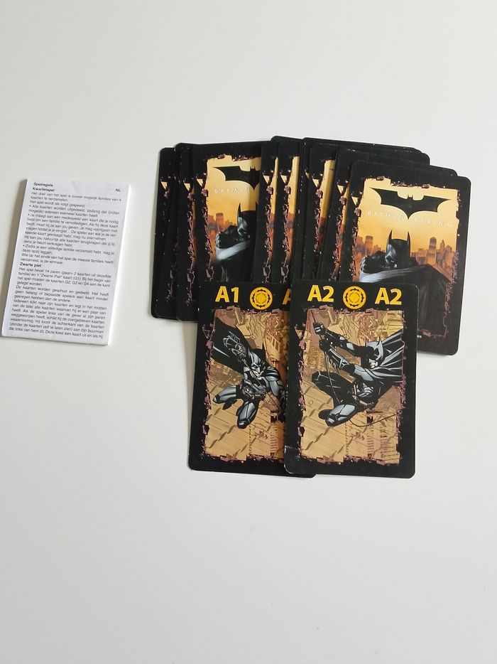 Batman begins jeu de familles 4 jeux en 1 - photo numéro 3