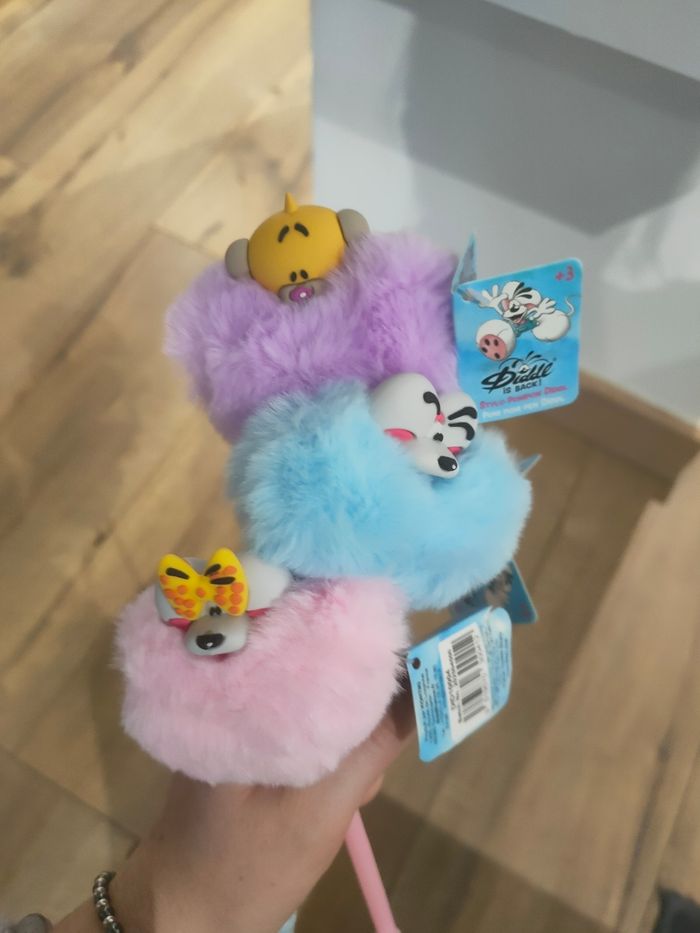 Lot de 3 stylos pompon Diddl is back neuf étiquettes