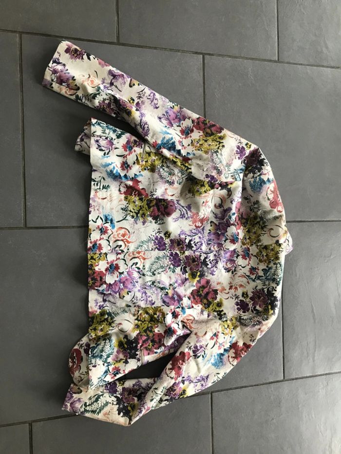 Sublime veste fleurie - photo numéro 5