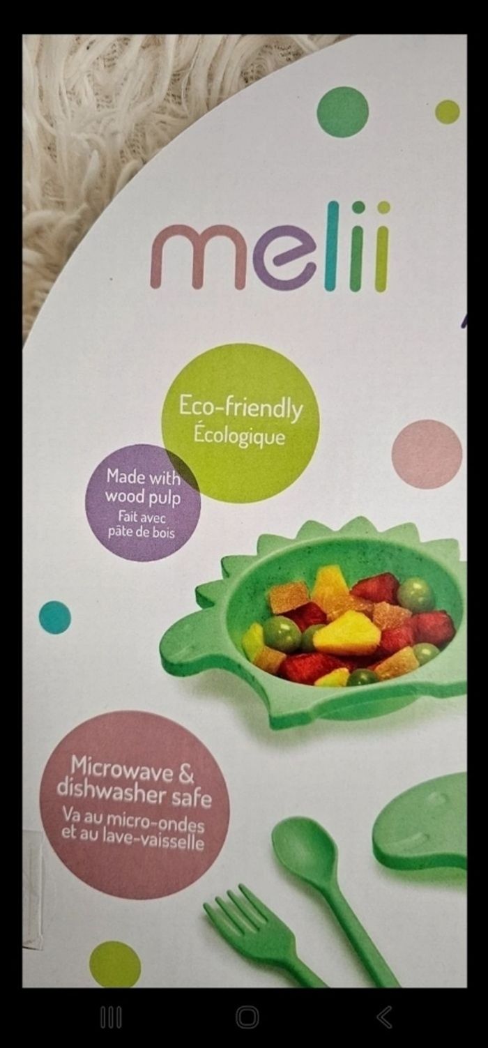 Magnifique coffret repas dinosaure Melii Neufs - photo numéro 9