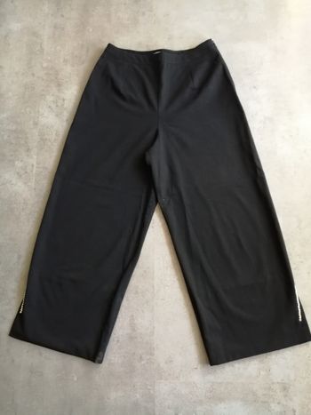 Pantacourt avec strass noir Taille 38 Promod