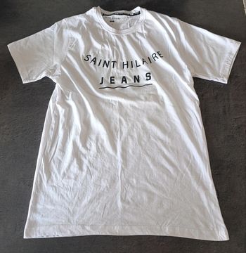 T-shirt manches courtes blanc
Taille : L