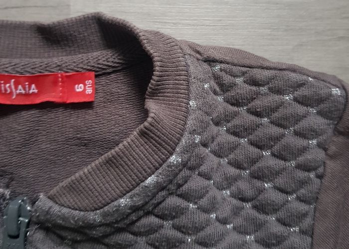 Veste/gilet zippée fille Tissaia 6 ans - photo numéro 3