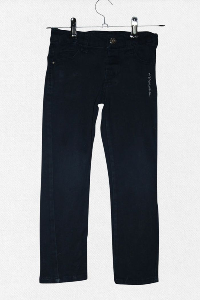 Lot 2 Jeans Brums - Blanc et Bleu Marine - Taille 5 ans - - photo numéro 5