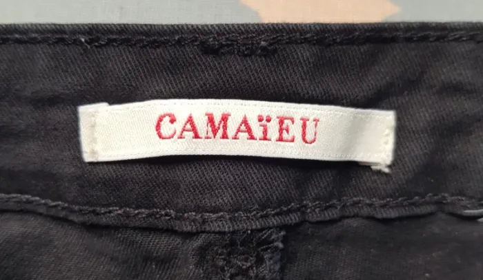 Pantacourt noir  Camaïeu - photo numéro 7