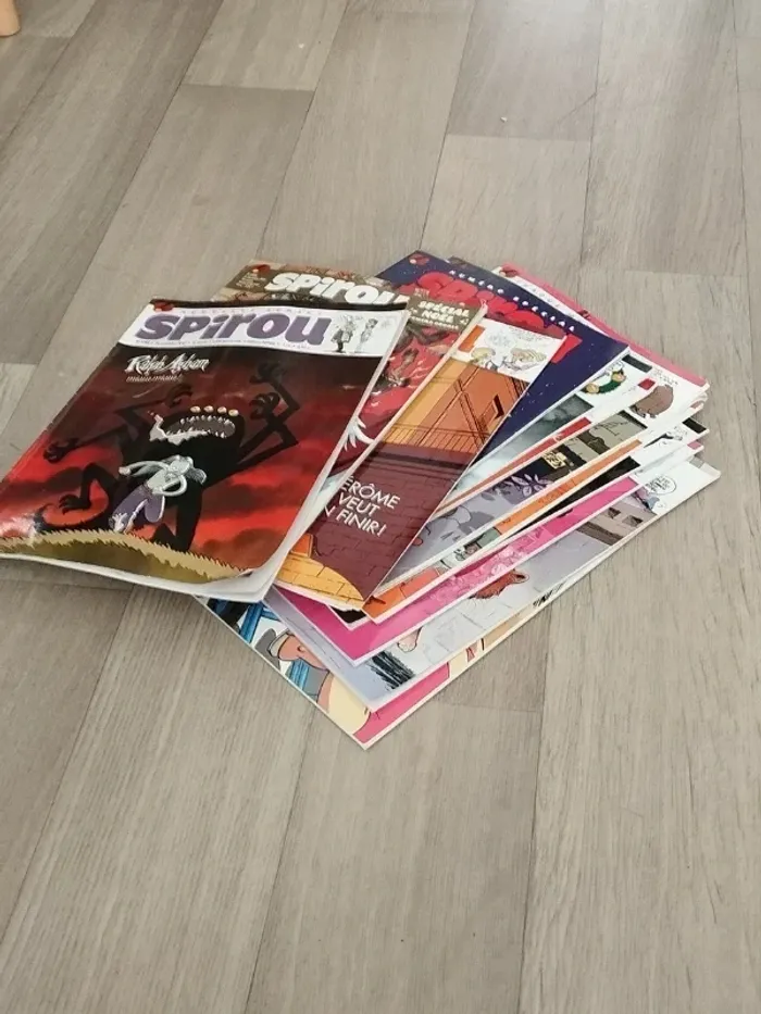 Lot de 12 magazines SPIROU année 2010-11 L006 - photo numéro 4