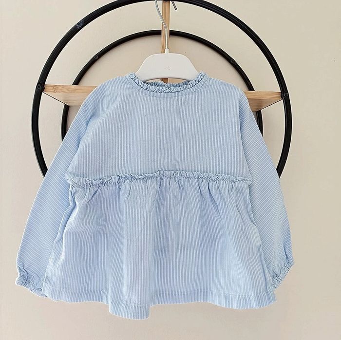 23-24 mois 2 ans blouse tape a l'oeil 86 cm