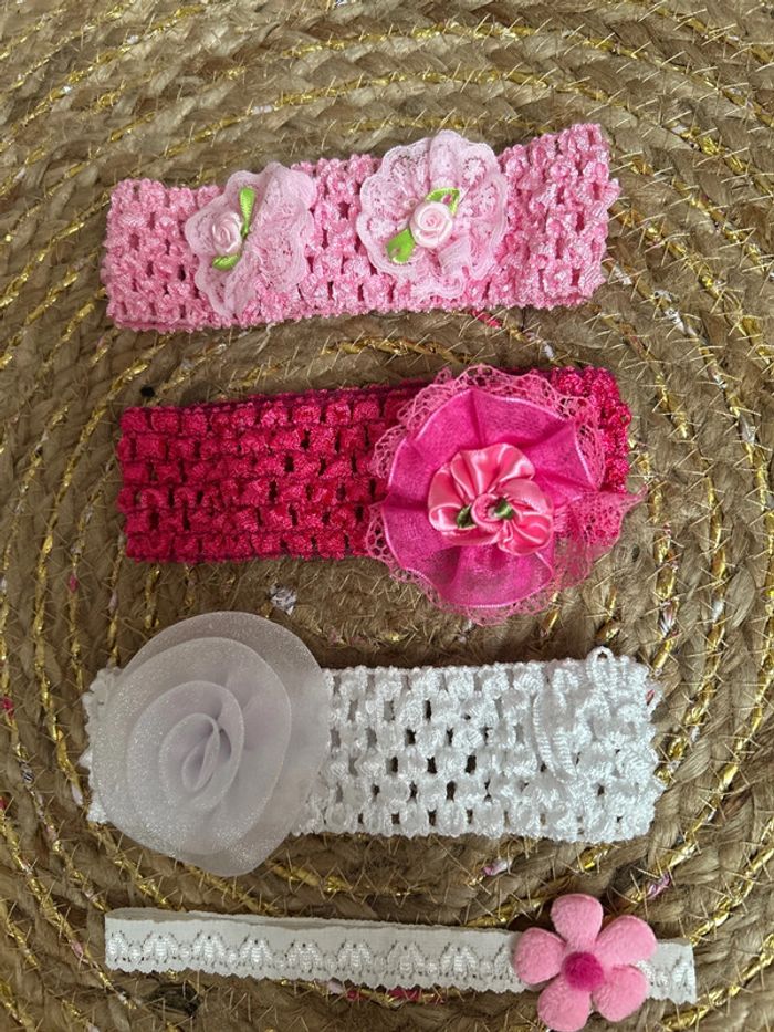 Lot de 4 bandeaux - photo numéro 3