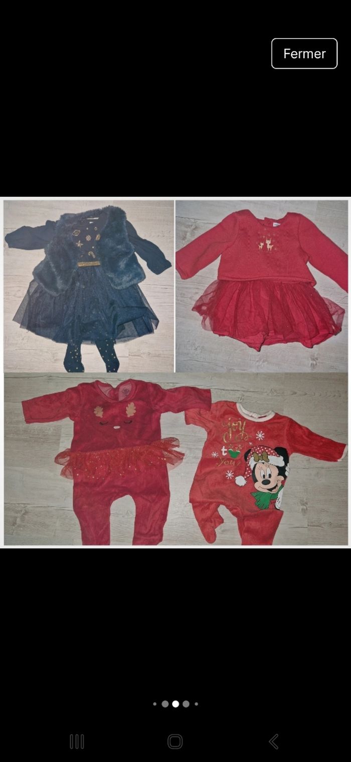 (Gros) lot vêtements bébé fille 6 mois très bon état - photo numéro 7