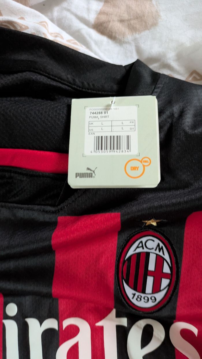 Maillot Milan AC floqué Giroud - photo numéro 2