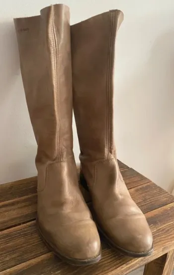 Bottes en cuir