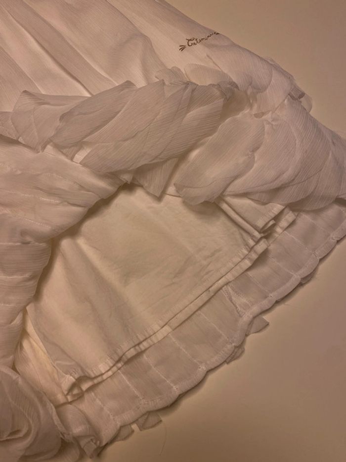 Robe blanche Catimini 10 ans - photo numéro 8