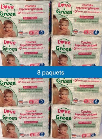 8 paquet couche taille 5