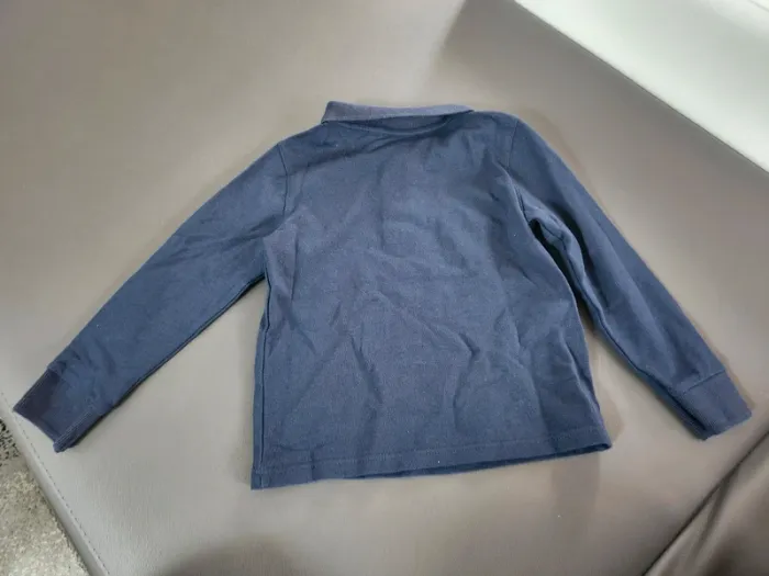 Lot quatre hauts manches longues polos t-shirts garçon okaidi 3 ans - photo numéro 16