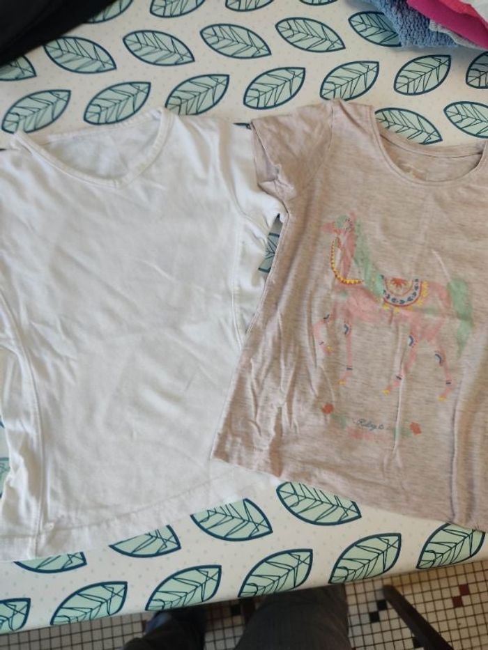 Lot de 2 t-shirt fille 4 ans