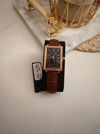 Montre Isabella Ford bracelet marron en cuir croro 