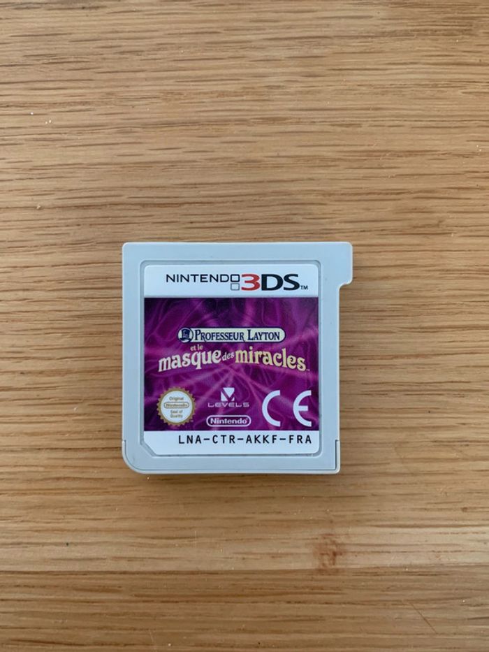 Professeur Layton et le masque des miracles 3DS