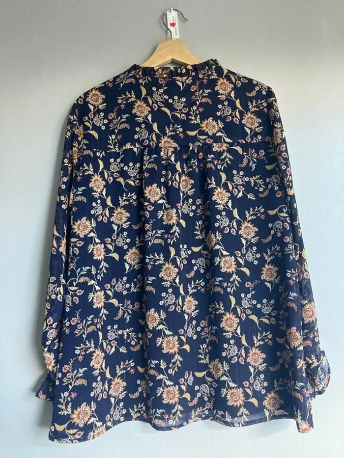 Blouse imprimé cachemire Paprika – Taille 2 – Neuve - photo numéro 8