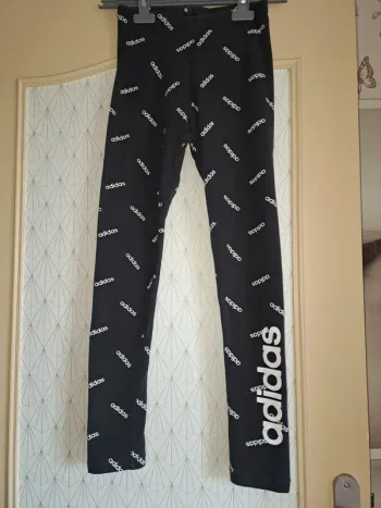 Legging femme Adidas noir tbe XXS