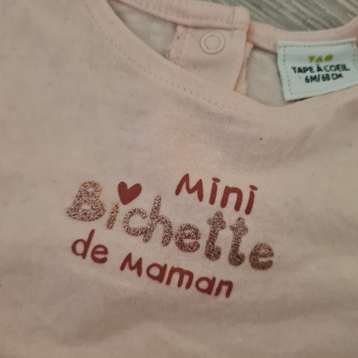 T-shirt manches longues 6 mois tao - photo numéro 2