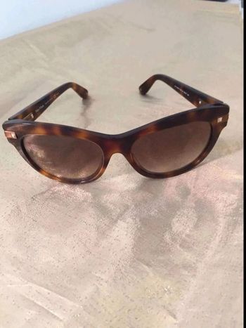 Lunettes de  soleil femme Max  Mara  écaille