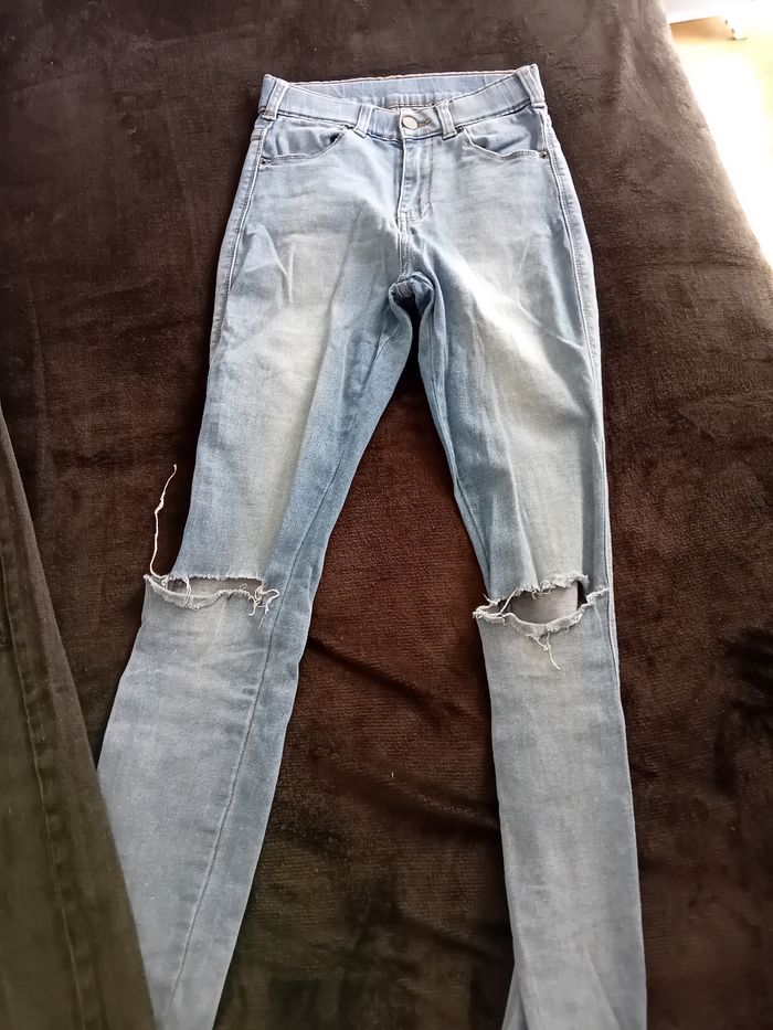 Lot de 8 pantalons et jeans taille 34/36 - photo numéro 6