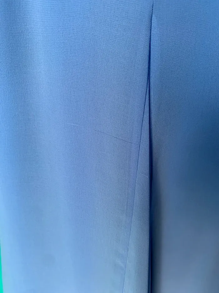 Robe longueur genou bleu avec dentelle Sinequanone taille S/M - photo numéro 16