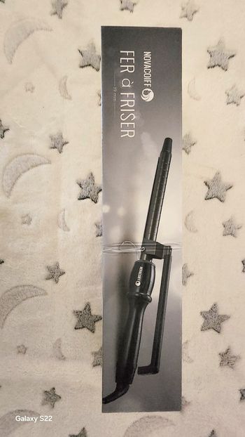 Fer à friser professionnelle novacoiff