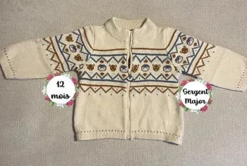 Pull sergent major 12 mois excellent état