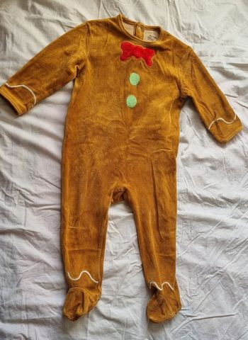 Pyjama bébé 24 mois bonhomme pain d'épices