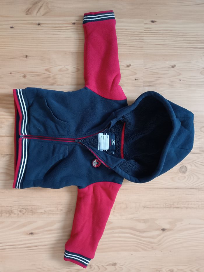 Veste polaire 12 mois