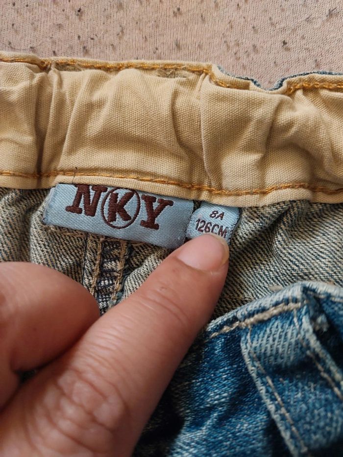 Bermuda en jean Taille 8 ans - photo numéro 3