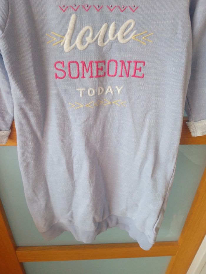 Robe pull manches 3/4 - Fille 10 ans - photo numéro 3