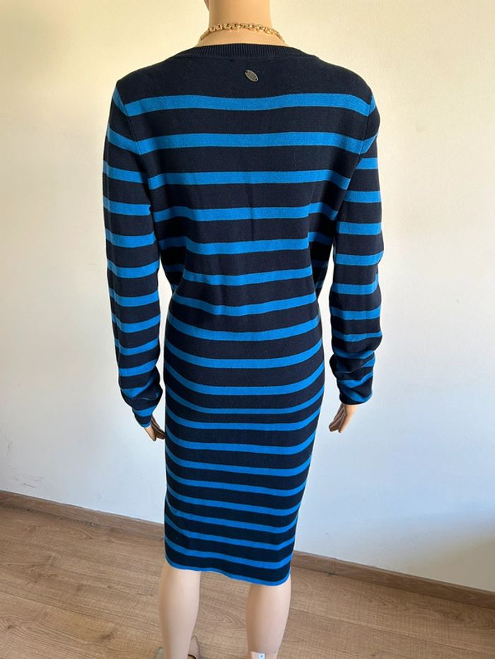 Robe pull noire et bleue Esprit taille XL TBE - photo numéro 7