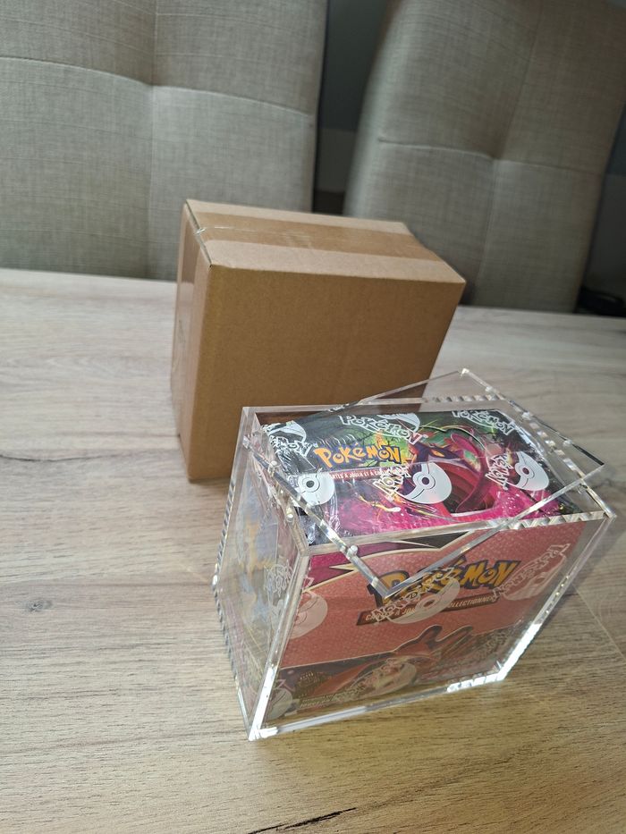 Protection acrylique display Pokémon aimantée épaisse de qualité premium - photo numéro 5