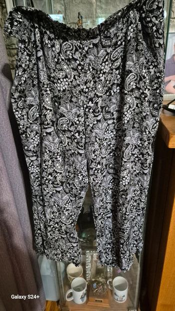 Pantalon jambe large