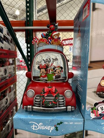 Voiture de Noël Disney