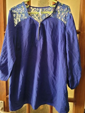 Blouse blanche porte taille 54